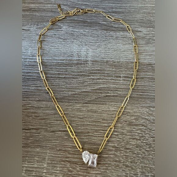 Diamond necklace A1149 - Picture 2 of 5